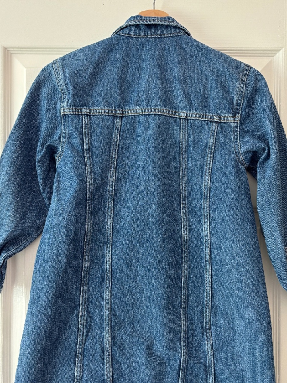 Zara Girls Denim Shirt Dress Size 10 - Picture 6 of 9